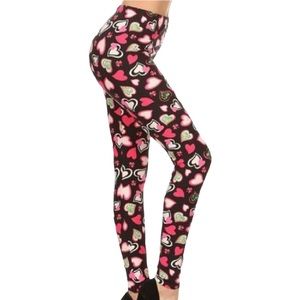 Valentine’s Hearts Buttery Soft Leggings